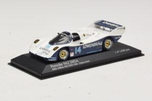 Porsche 962 IMSA #14 A. Holbert / D. Bell Mid-Ohio 500km 1986 Minichamps 1:43 400866514 Kov – obrázok 2 z 4