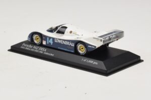 Porsche 962 IMSA #14 A. Holbert / D. Bell Mid-Ohio 500km 1986 Minichamps 1:43 400866514 Kov – obrázok 3 z 4