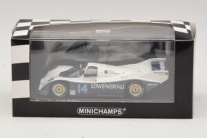 Porsche 962 IMSA #14 A. Holbert / D. Bell Mid-Ohio 500km 1986 Minichamps 1:43 400866514 Kov – obrázok 4 z 4