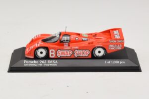 Porsche 962 IMSA #8 A.J. Foyt / B. Wollek 12 Hours of Sebring 1985 Minichamps 1:43 400856508 Kov