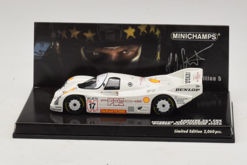 Porsche 962 PDK #17 H-J. Stuck Supercup Nurburgring 1987 Minichamps 1:43 Porsche 962 PDK #17 H-J. Stuck Supercup Nurburgring 1987 Minichamps 1:43 444876817 Kov