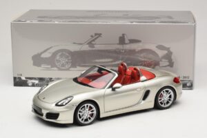 Porsche Boxster S 987 Šedá Metalíza Minichamps 1:18 110062030 Kov – obrázok 8 z 8