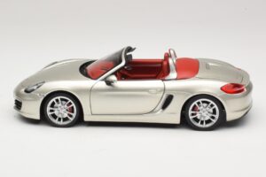 Porsche Boxster S 987 Šedá Metalíza Minichamps 1:18 110062030 Kov – obrázok 4 z 8