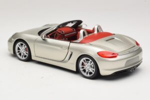 Porsche Boxster S 987 Šedá Metalíza Minichamps 1:18 110062030 Kov – obrázok 7 z 8