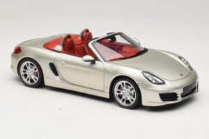 Porsche Boxster S 987 Šedá Metalíza Minichamps 1:18 110062030 Kov – obrázok 6 z 8