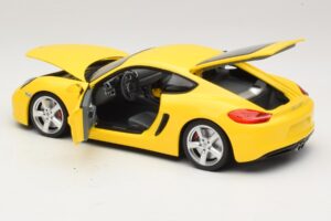 Porsche Cayman 981 Žltý Minichamps 1:18 110062220 Kov – obrázok 5 z 8
