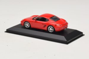 Porsche Cayman 987 S Červený Minichamps 1:43 400065620 Kov – obrázok 3 z 4