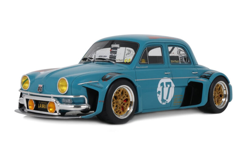 Renault Dauphine La Brute Green with Patina SEMA Best of Show Otto 1:18 OT1268 Živica