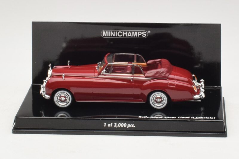 Rolls-Royce Silver Cloud II Kabriolet Červený Minichamps 1:43 436134930 Kov