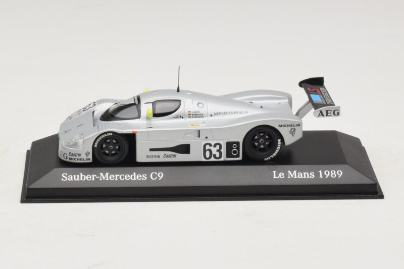 Sauber Mercedes C9 #63 J. Mass / M. Reuter / S. Dickens Winners 24 Hours of Le Mans 1989 Minichamps 1:43 Sauber Mercedes C9 #63 J. Mass / M. Reuter / S. Dickens Winners 24 Hours of Le Mans 1989 Minichamps 1:43 B66041033 Kov