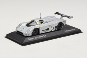 Sauber Mercedes C9 #63 J. Mass / M. Reuter / S. Dickens Winners 24 Hours of Le Mans 1989 Minichamps 1:43 B66041033 Kov – obrázok 2 z 5