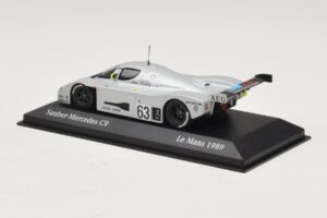 Sauber Mercedes C9 #63 J. Mass / M. Reuter / S. Dickens Winners 24 Hours of Le Mans 1989 Minichamps 1:43 B66041033 Kov – obrázok 3 z 5
