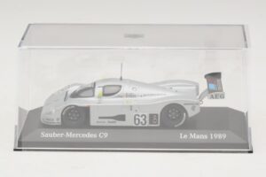 Sauber Mercedes C9 #63 J. Mass / M. Reuter / S. Dickens Winners 24 Hours of Le Mans 1989 Minichamps 1:43 B66041033 Kov – obrázok 4 z 5