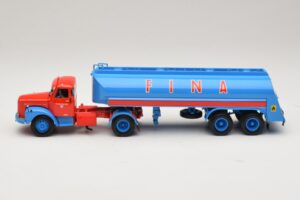Scania L110S Tanksattelzug FINA Minichamps 1:43 499126970 Kov – obrázok 3 z 6