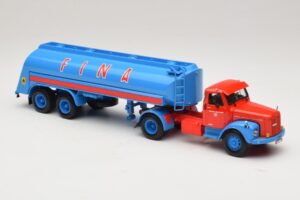 Scania L110S Tanksattelzug FINA Minichamps 1:43 499126970 Kov – obrázok 4 z 6