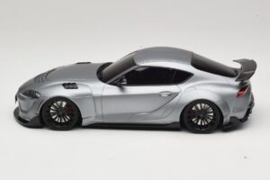 Toyota Supra A90 Prior Design Matt Silver GT Spirit 1:18 GT343 Živica – obrázok 3 z 5