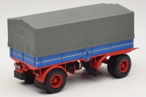 Nákladný Príves Modrý Červený Minichamps 1:43 439159092 Kov – obrázok 2 z 6