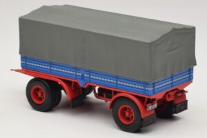 Nákladný Príves Modrý Červený Minichamps 1:43 439159092 Kov – obrázok 5 z 6