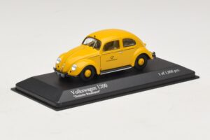 Volkswagen 1200 Export Deutsche Bundespost Minichamps 1:43 431051292 Kov – obrázok 2 z 4