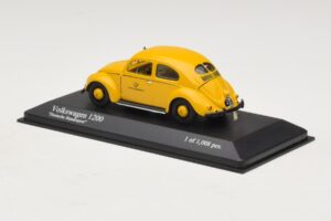 Volkswagen 1200 Export Deutsche Bundespost Minichamps 1:43 431051292 Kov – obrázok 3 z 4