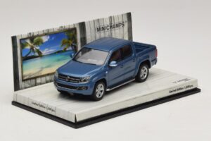 Volkswagen Amarok Modrá Metalíza Minichamps 1:43 436058362 Kov – obrázok 2 z 5