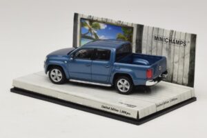 Volkswagen Amarok Modrá Metalíza Minichamps 1:43 436058362 Kov – obrázok 3 z 5