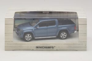 Volkswagen Amarok Modrá Metalíza Minichamps 1:43 436058362 Kov – obrázok 5 z 5