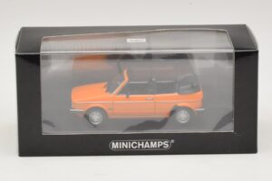 Volkswagen Golf Mk1 Kabriolet Oranžová Minichamps 1:43 400055131 Kov – obrázok 4 z 4