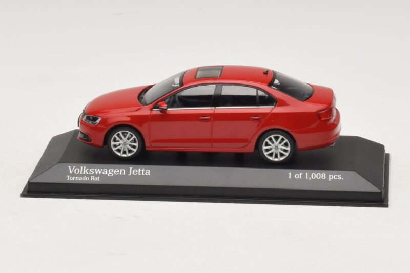 Volkswagen Jetta Mk6 Červená Minichamps 1:43 400059001 Kov