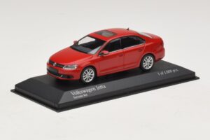 Volkswagen Jetta Mk6 Červená Minichamps 1:43 400059001 Kov – obrázok 2 z 4