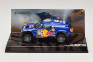 Volkswagen Race Touareg Red Bull #204 J. Kleinschmidt / F. Pons Dakar Rally 2005 Minichamps 1:43 436045304 Kov