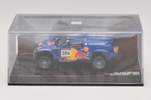 Volkswagen Race Touareg Red Bull #204 J. Kleinschmidt / F. Pons Dakar Rally 2005 Minichamps 1:43 436045304 Kov – obrázok 4 z 5