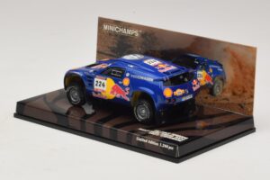Volkswagen Race Touareg Red Bull #224 B. Saby / Stevenson Dakar Rally 2005 Minichamps 1:43 436045324 Kov – obrázok 3 z 5