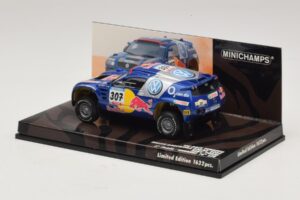 Volkswagen Race Touareg Red Bull #307 B. Saby / M. Perin Dakar Rally 2005 Minichamps 1:43 436055307 Kov – obrázok 3 z 5