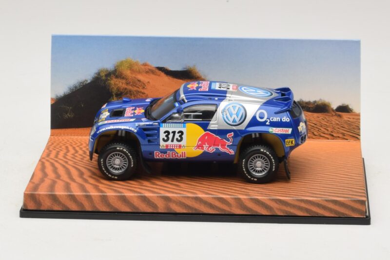 Volkswagen Race Touareg Red Bull #313 Edícia Pre Predajcov 2005 Minichamps 1:43 7LO099400PD313 Kov