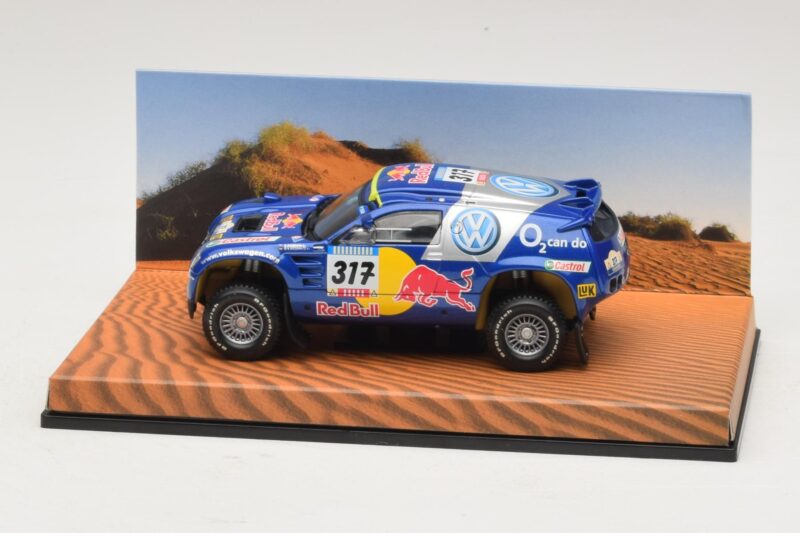 Volkswagen Race Touareg Red Bull #317 Edícia Pre Predajcov 2005 Minichamps 1:43 7LO099400PD317 Kov
