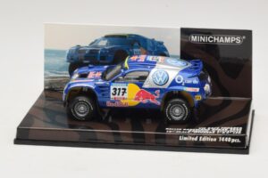 Volkswagen Race Touareg Red Bull #317 Gordon / von Zitzewitz Dakar Rally 2005 Minichamps 1:43 436055317 Kov