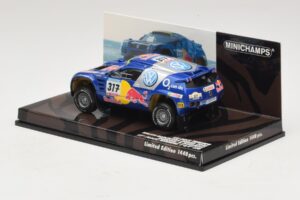 Volkswagen Race Touareg Red Bull #317 Gordon / von Zitzewitz Dakar Rally 2005 Minichamps 1:43 436055317 Kov – obrázok 3 z 5