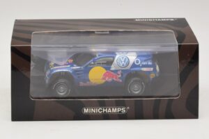 Volkswagen Race Touareg Red Bull Presentation Essen Motor Show 2004 Minichamps 1:43 436045300 Kov – obrázok 5 z 5