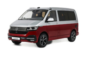 Volkswagen T6.1 California Ocean Tornado Red / Reflex Silver Otto 1:18 OT1342 Živica