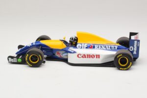 Williams Renault FW15C #0 D. Hill 1993 Minichamps 1:18 180930000 Kov – obrázok 3 z 7
