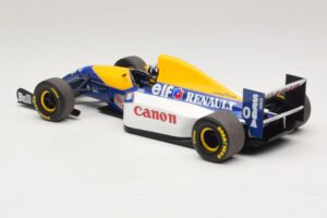 Williams Renault FW15C #0 D. Hill 1993 Minichamps 1:18 180930000 Kov – obrázok 5 z 7