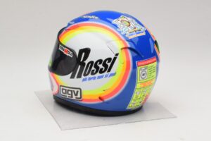 Prilba AGV V. Rossi MotoGP Sepang 2005 Minichamps 1:2 327050066 Diecast – obrázok 3 z 8