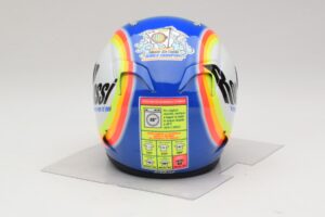 Prilba AGV V. Rossi MotoGP Sepang 2005 Minichamps 1:2 327050066 Diecast – obrázok 4 z 8