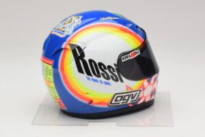 Prilba AGV V. Rossi MotoGP Sepang 2005 Minichamps 1:2 327050066 Diecast – obrázok 5 z 8