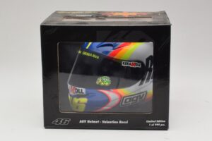 Prilba AGV V. Rossi MotoGP Sepang 2005 Minichamps 1:2 327050066 Diecast – obrázok 8 z 8