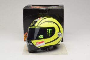 Prilba AGV V. Rossi MotoGP Valencia Test 2009 Minichamps 1:2 327100066 Diecast – obrázok 6 z 7