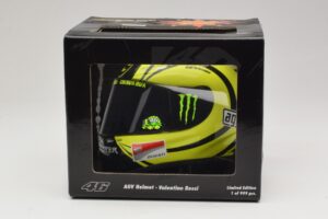 Prilba AGV V. Rossi MotoGP Valencia Test 2009 Minichamps 1:2 327100066 Diecast – obrázok 7 z 7