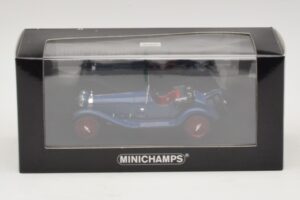 Alfa Romeo 6C 1750 G.S. Modrý Minichamps 1:43 400120431 Kov – obrázok 5 z 5
