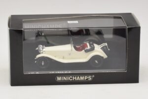 Alfa Romeo 6C 1750 G.S. Biely Minichamps 1:43 400120430 Kov – obrázok 5 z 5